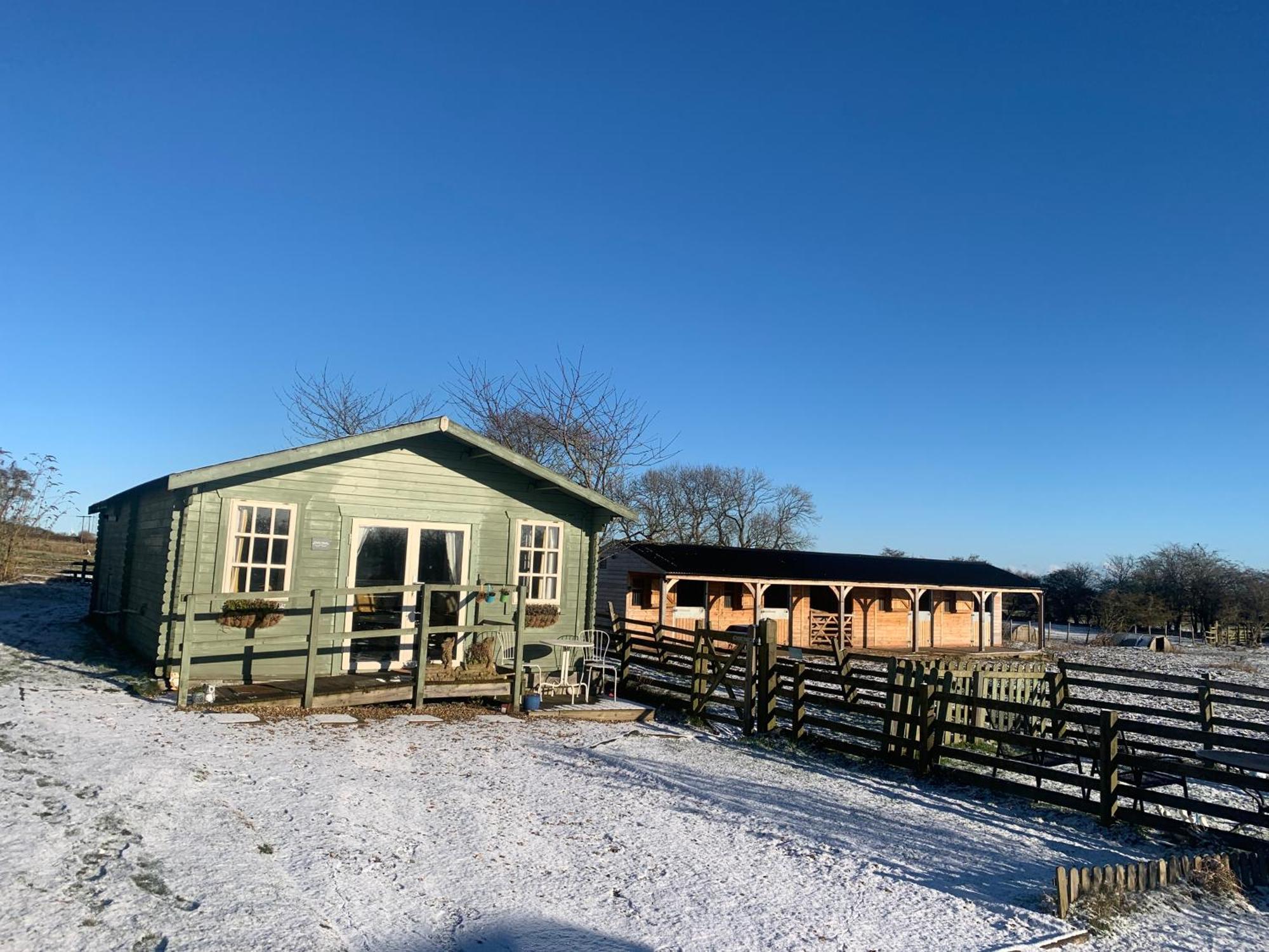 Owls Nest Log Cabin Morpeth Dış mekan fotoğraf